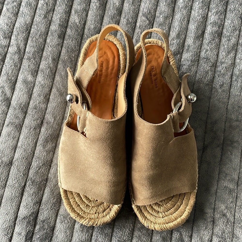 Rag & Bone Arc Suede Espadrille - Picture 4 of 11